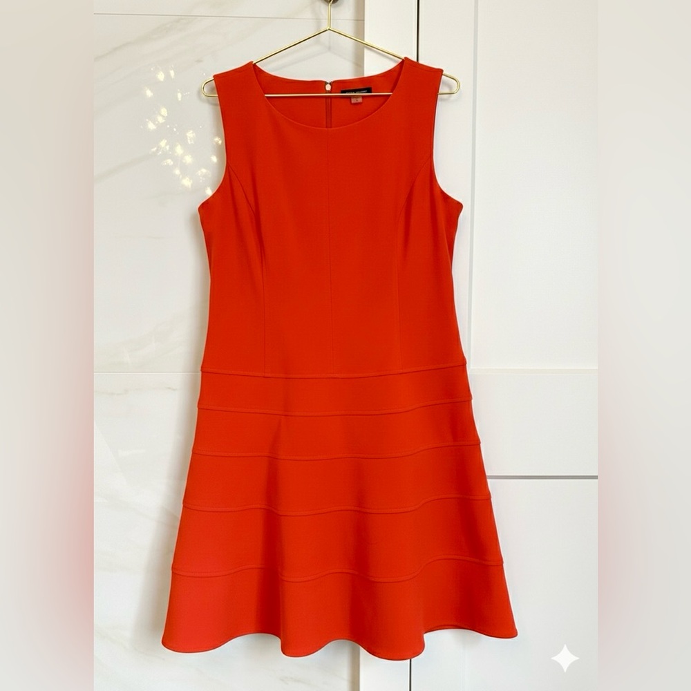 Tommy Hilfiger Red Fit & Flare Dress – Size 14